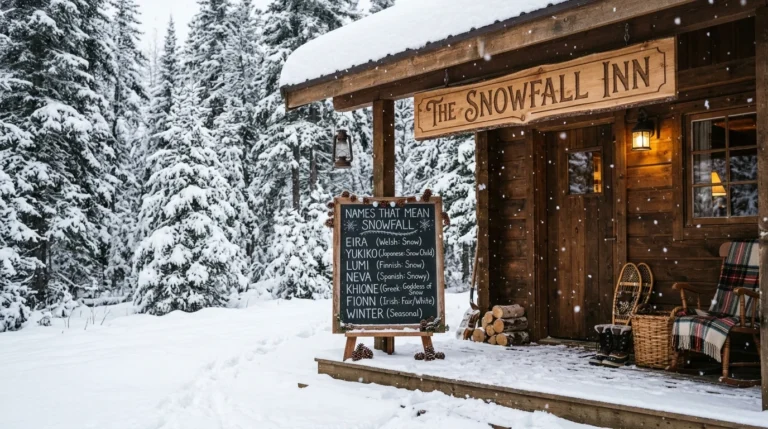 names that mean snowfall