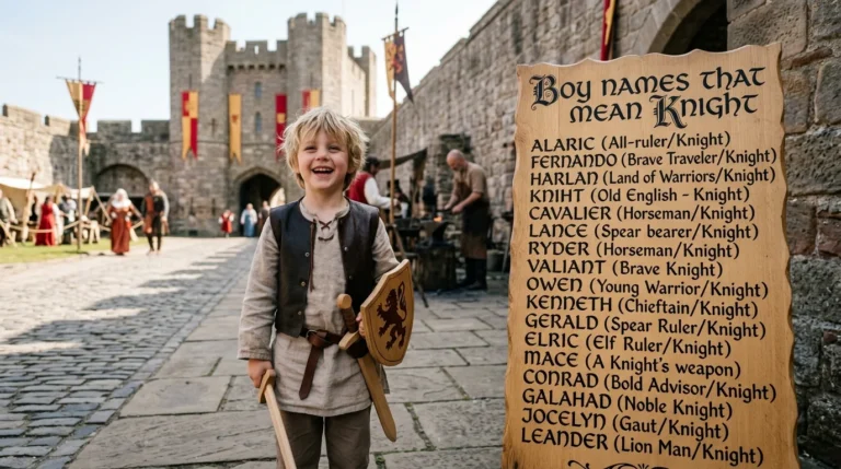 boy names that mean knight