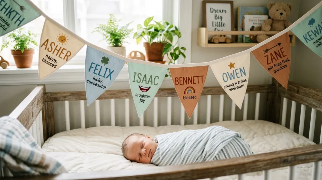 boy names that mean optimism