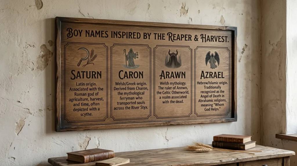 boy names that mean reaper