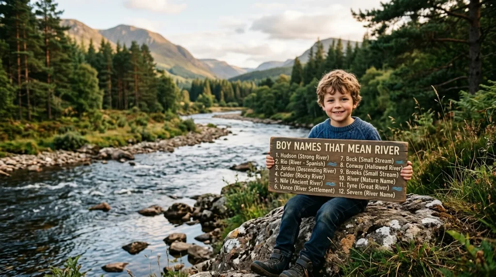 boy names that mean river