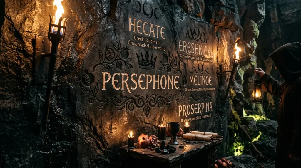 female names that mean underworld queen