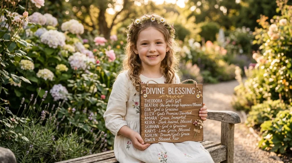 girl names that mean divine blessing