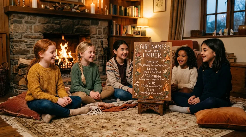 girl names that mean ember