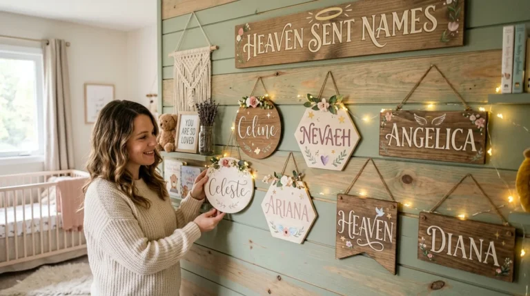 girl names that mean heaven sent