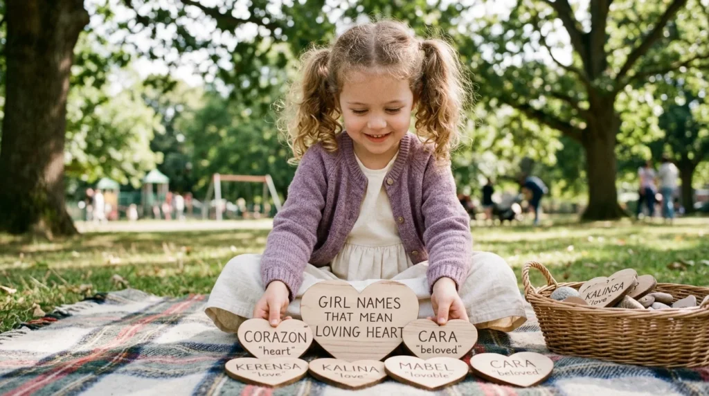 girl names that mean loving heart