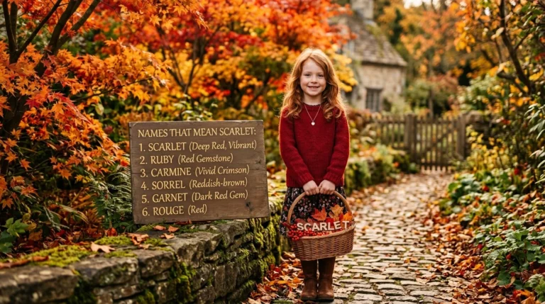 girl names that mean scarlet