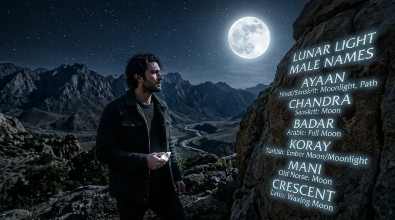 male names that mean lunar light