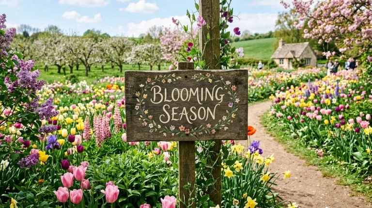 names that mean blooming season