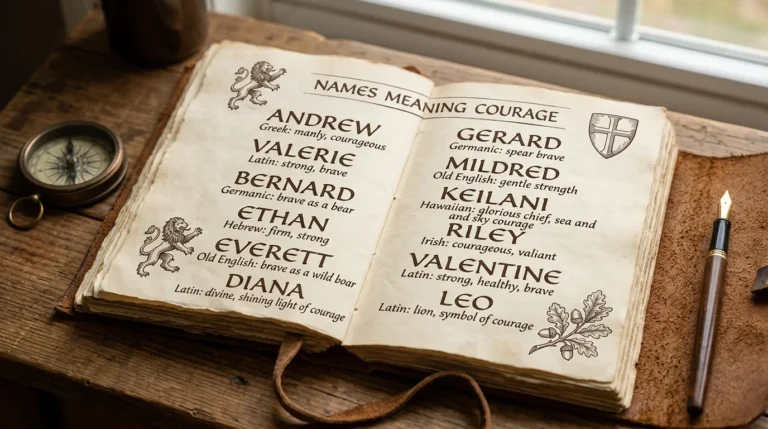 names that mean courage