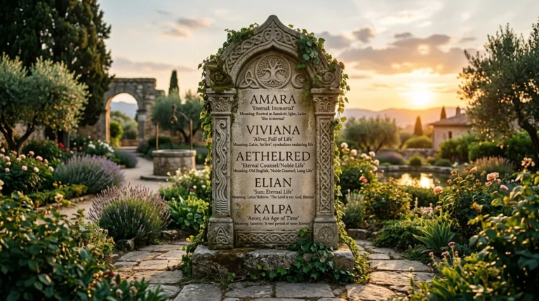 names that mean eternal life