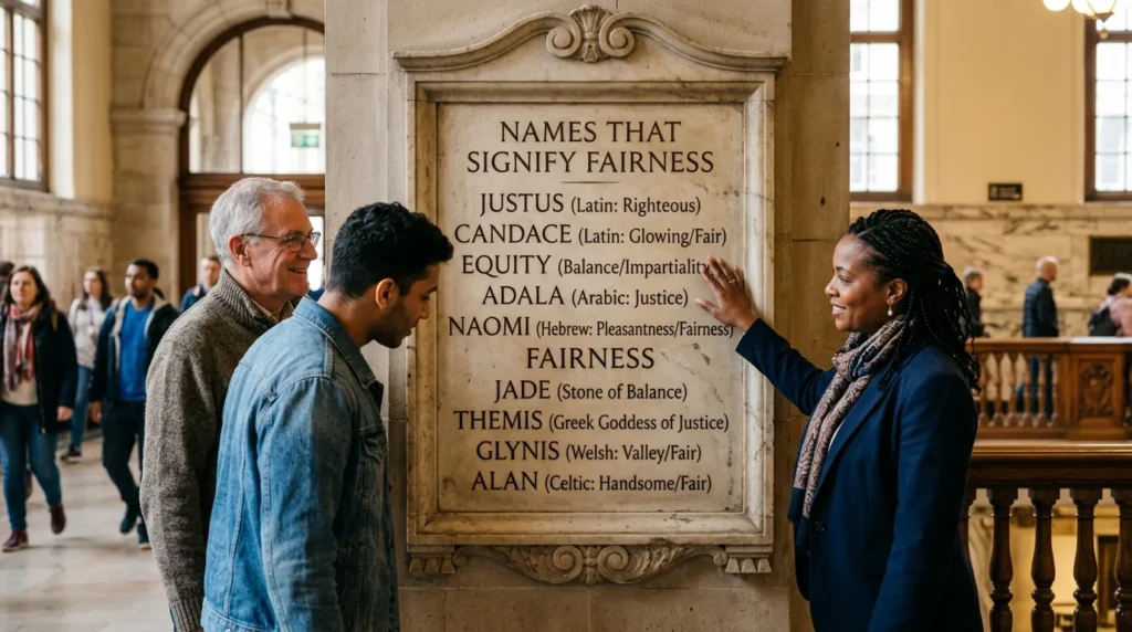 names that mean fairness