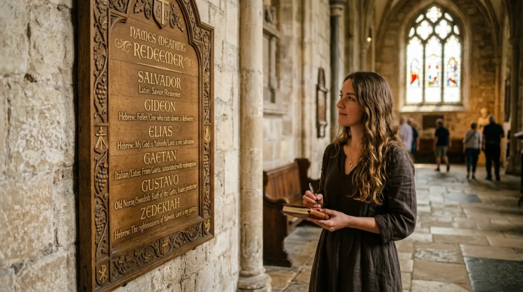names that mean redeemer