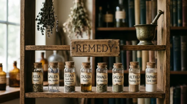 names that mean remedy