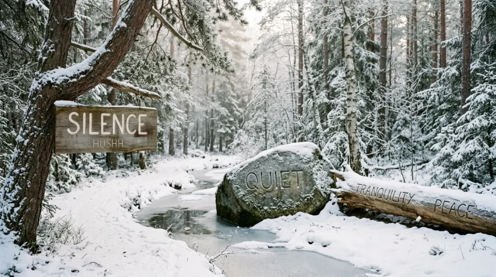 names that mean silence