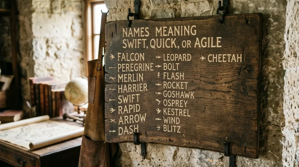 names that mean swift